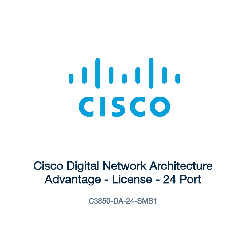 C3850-DA-24-SMS1: Cisco Digital Network Architecture Advantage