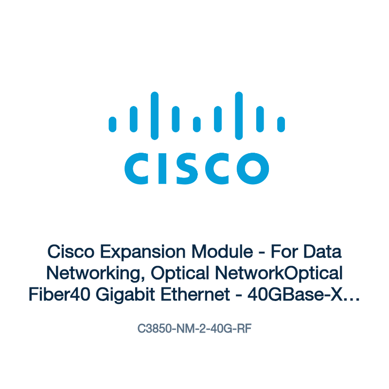 C3850-NM-2-40G-RF: Cisco Expansion Module