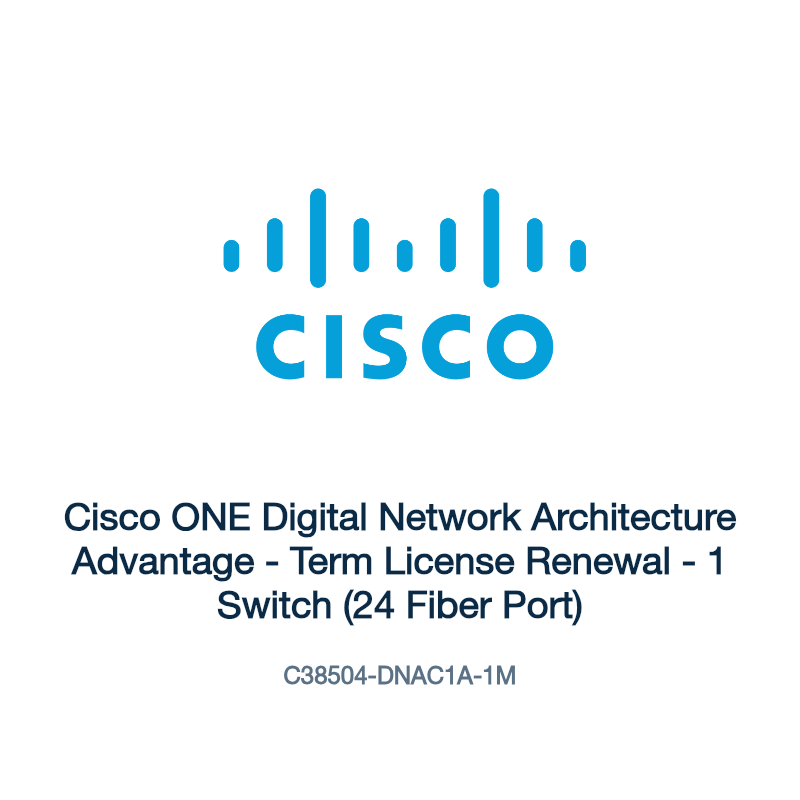 C38504-DNAC1A-1M: Cisco ONE Digital Network Architecture Advantage