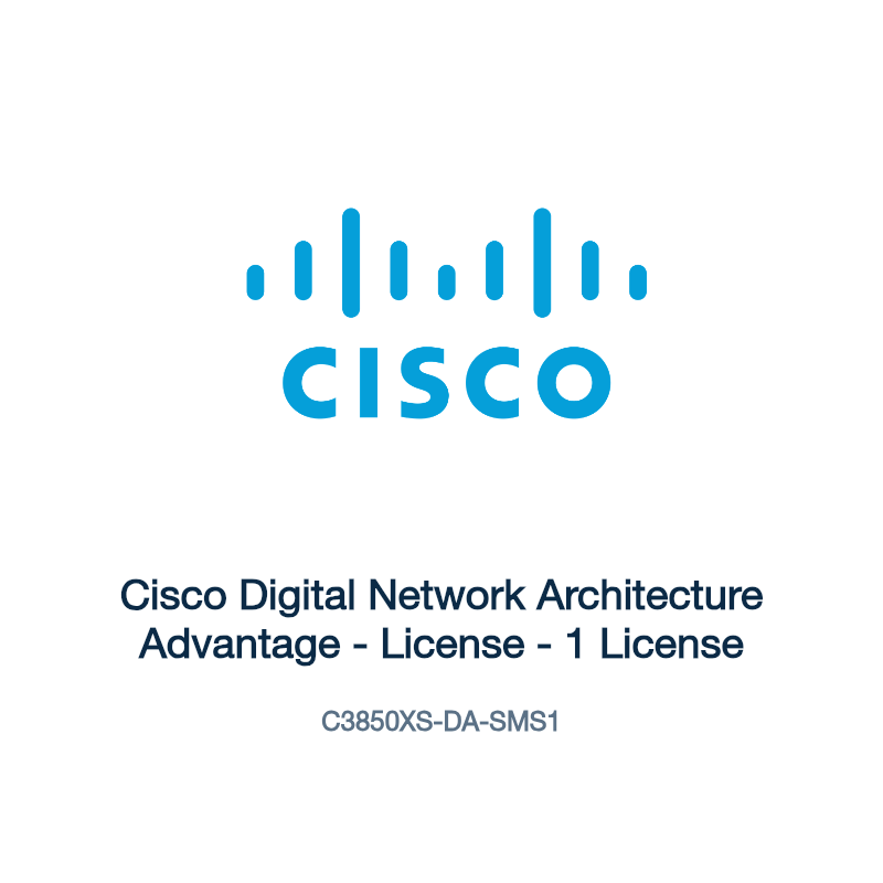 C3850XS-DA-SMS1: Cisco Digital Network Architecture Advantage