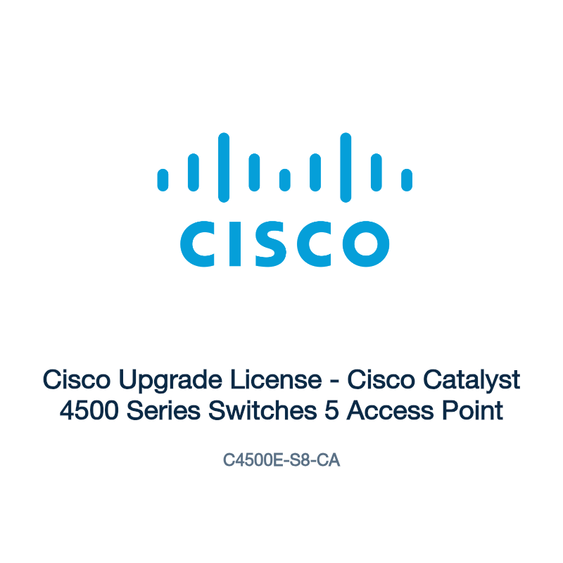 C4500E-S8-CA: Cisco Upgrade License