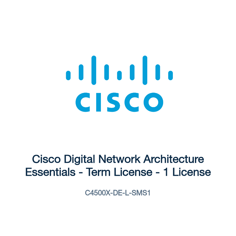 C4500X-DE-L-SMS1: Cisco Digital Network Architecture Essentials