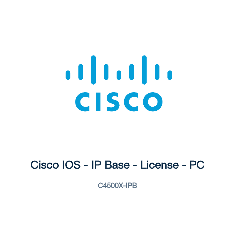 C4500X-IPB: Cisco IOS - IP Base - License - PC