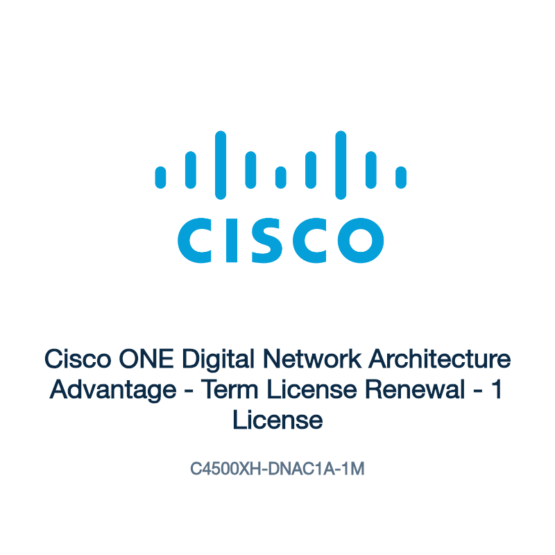C4500XH-DNAC1A-1M: Cisco ONE Digital Network Architecture Advantage