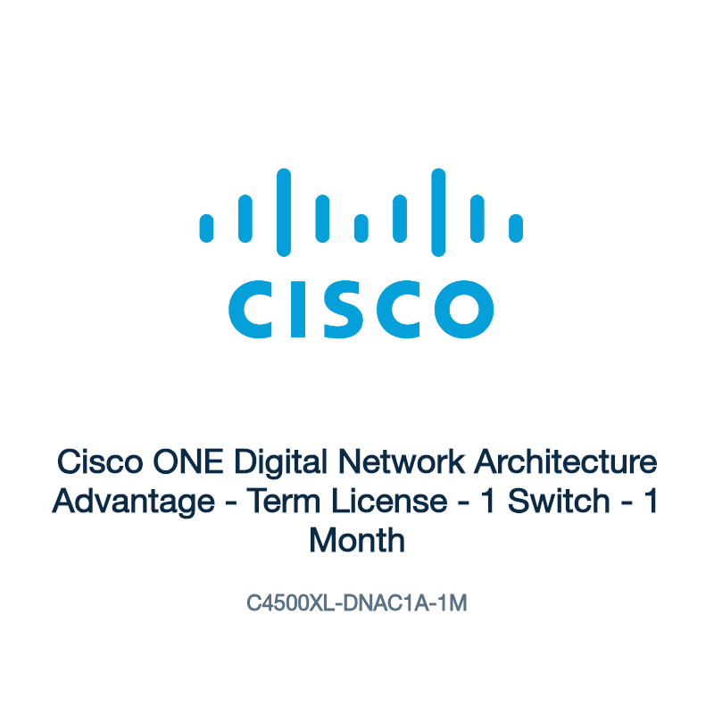 C4500XL-DNAC1A-1M: Cisco ONE Digital Network Architecture Advantage