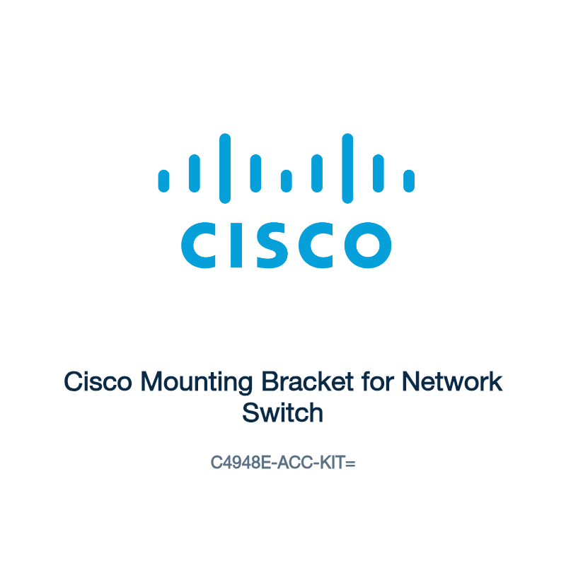 C4948E-ACC-KIT=: Cisco Mounting Bracket for Network Switch