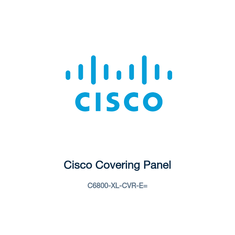 C6800-XL-CVR-E=: Cisco Covering Panel
