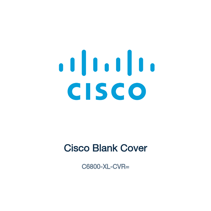 C6800-XL-CVR=: Cisco Blank Cover