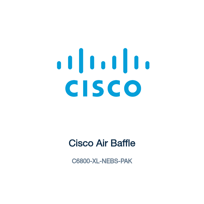 C6800-XL-NEBS-PAK: Cisco Air Baffle