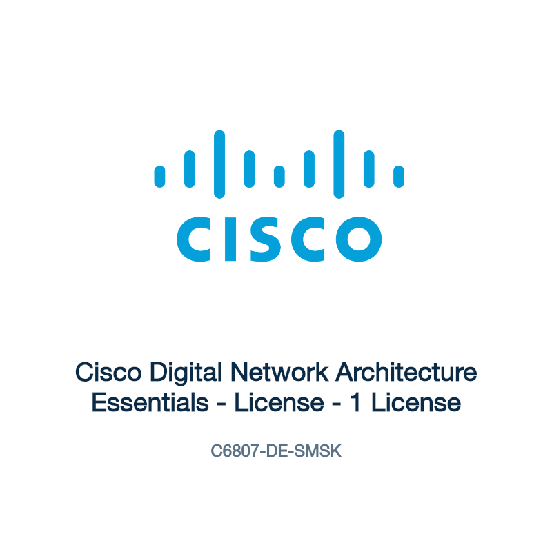 C6807-DE-SMSK: Cisco Digital Network Architecture Essentials