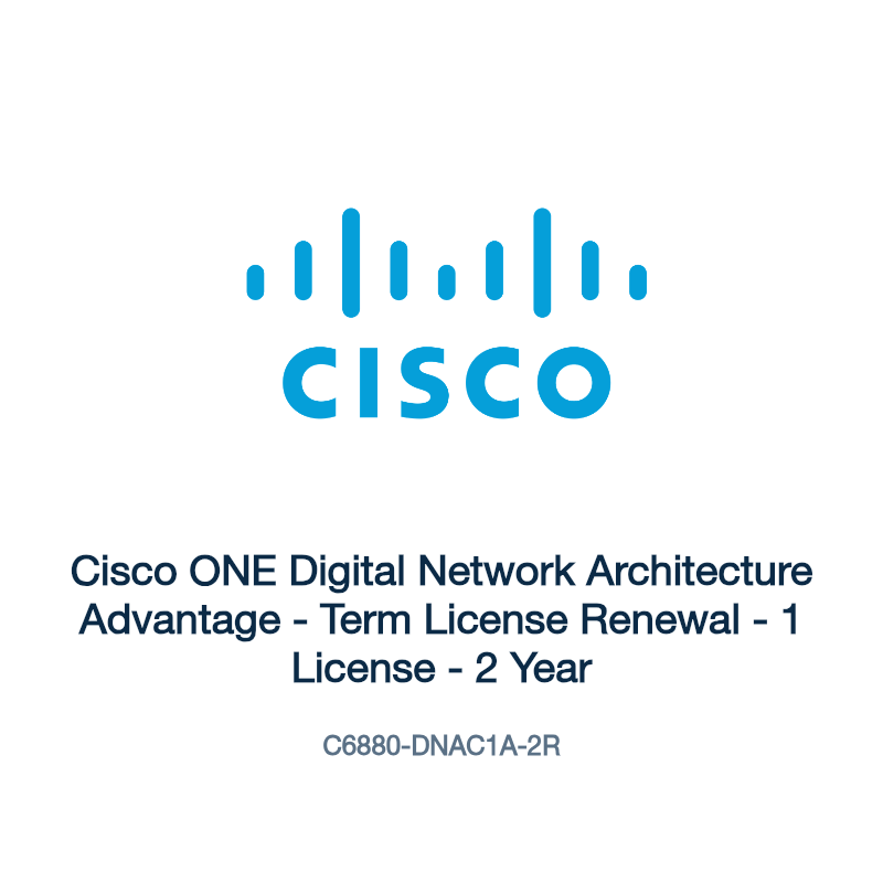 C6880-DNAC1A-2R: Cisco ONE Digital Network Architecture Advantage