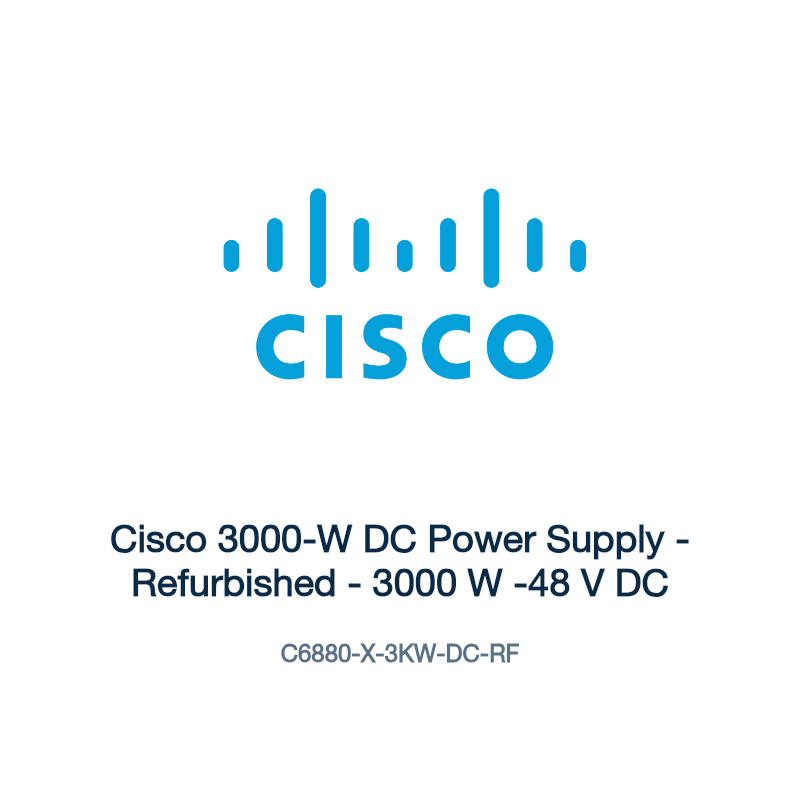 C6880-X-3KW-DC-RF: Cisco 3000-W DC Power Supply