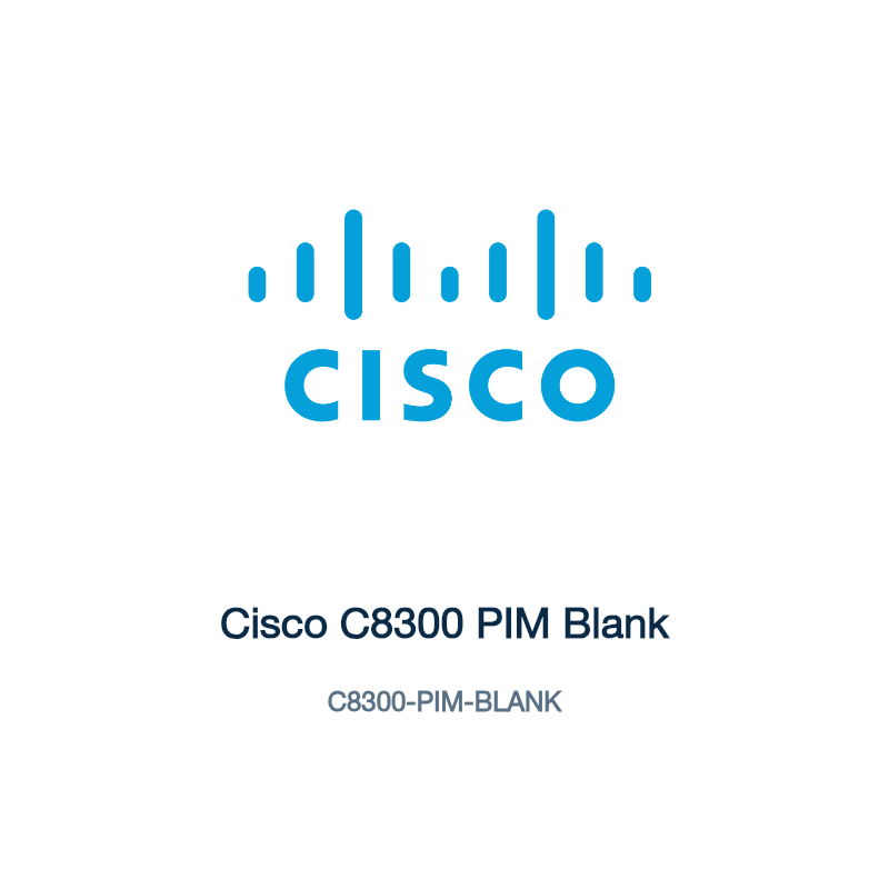 C8300-PIM-BLANK: Cisco C8300 PIM Blank