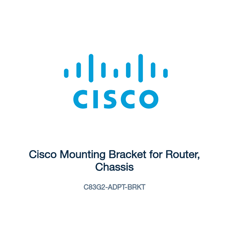C83G2-ADPT-BRKT: Cisco Mounting Bracket for Router, Chassis