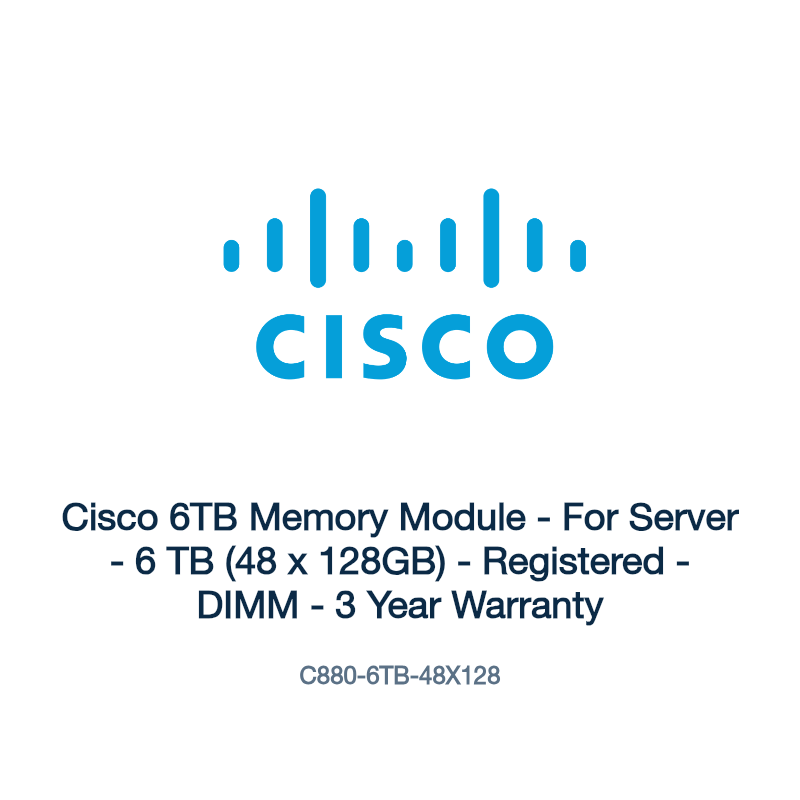 C880-6TB-48X128: Cisco 6TB Memory Module
