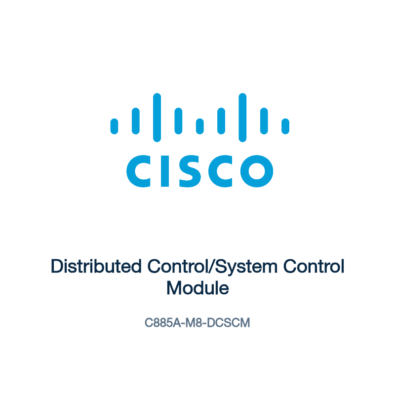 C885A-M8-DCSCM: Distributed Control/System Control Module