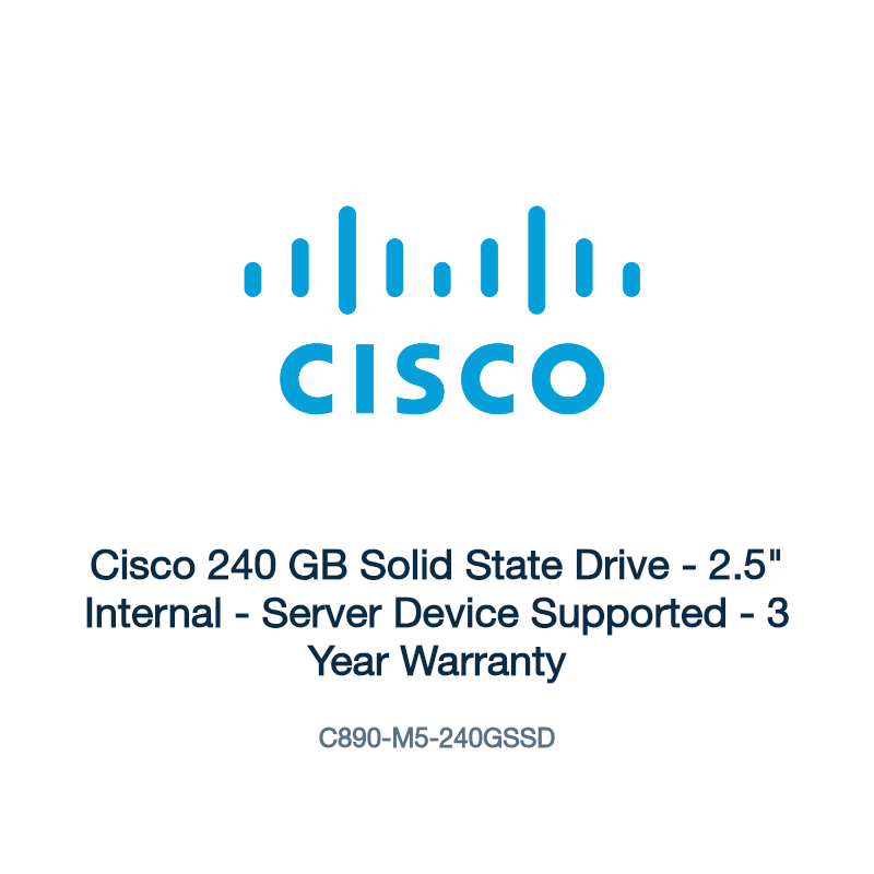 C890-M5-240GSSD: Cisco 240 GB Solid State Drive
