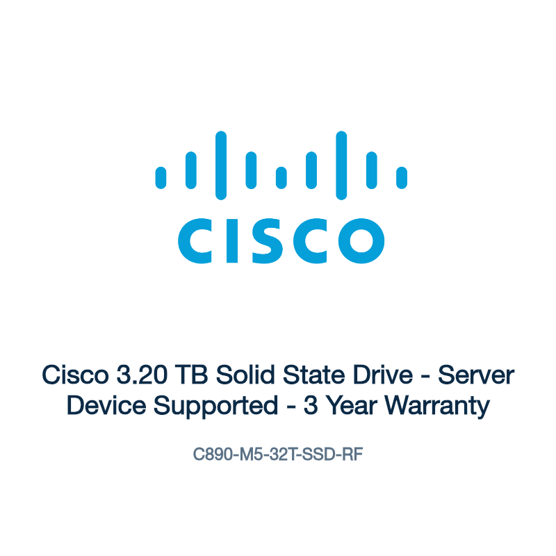 C890-M5-32T-SSD-RF: Cisco 3.20 TB Solid State Drive
