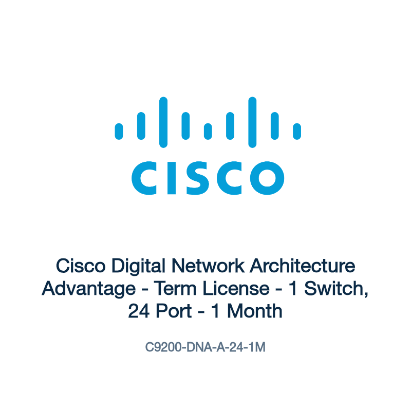 C9200-DNA-A-24-1M: Cisco Digital Network Architecture Advantage