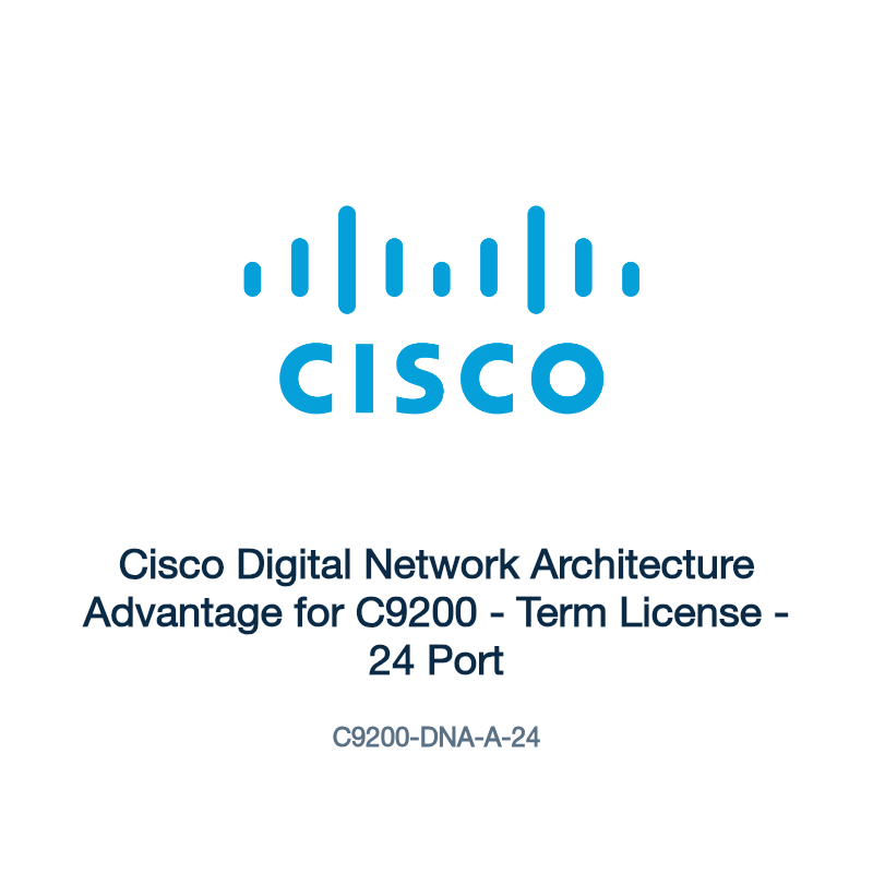 C9200-DNA-A-24: Cisco Digital Network Architecture Advantage for C9200
