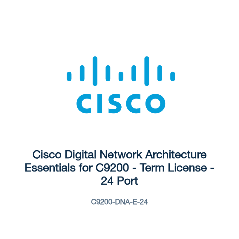 C9200-DNA-E-24: Cisco Digital Network Architecture Essentials for C9200