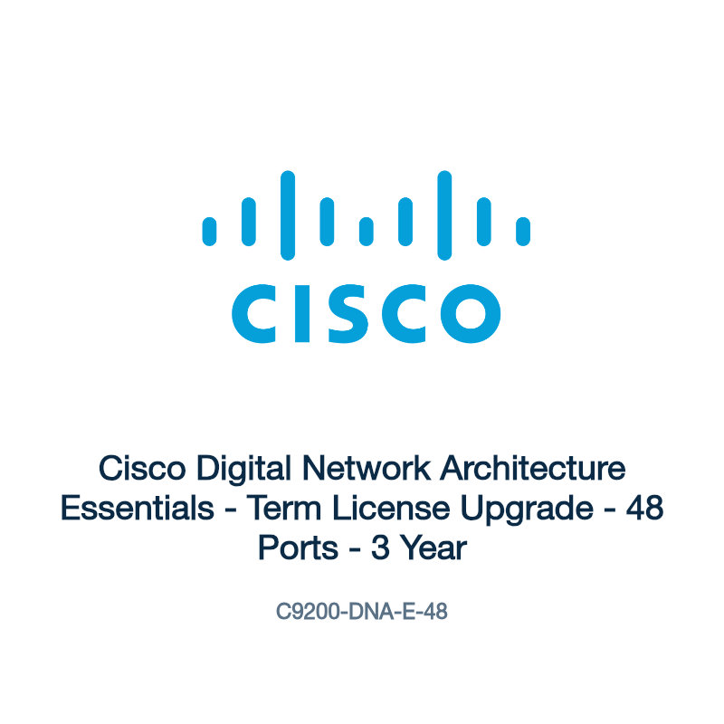 C9200-DNA-E-48: Cisco Digital Network Architecture Essentials