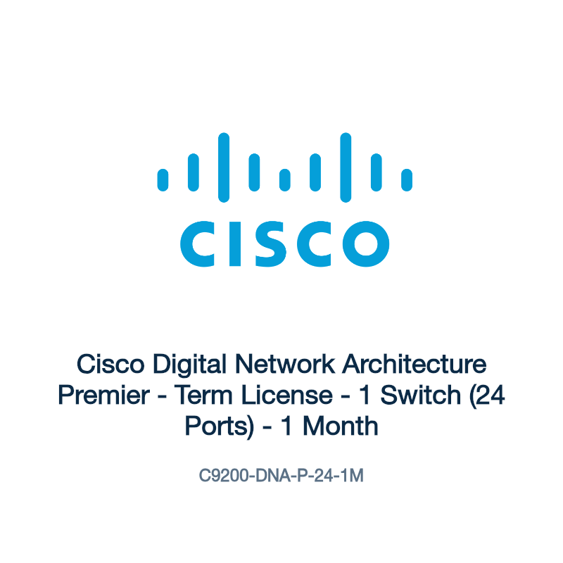 C9200-DNA-P-24-1M: Cisco Digital Network Architecture Premier