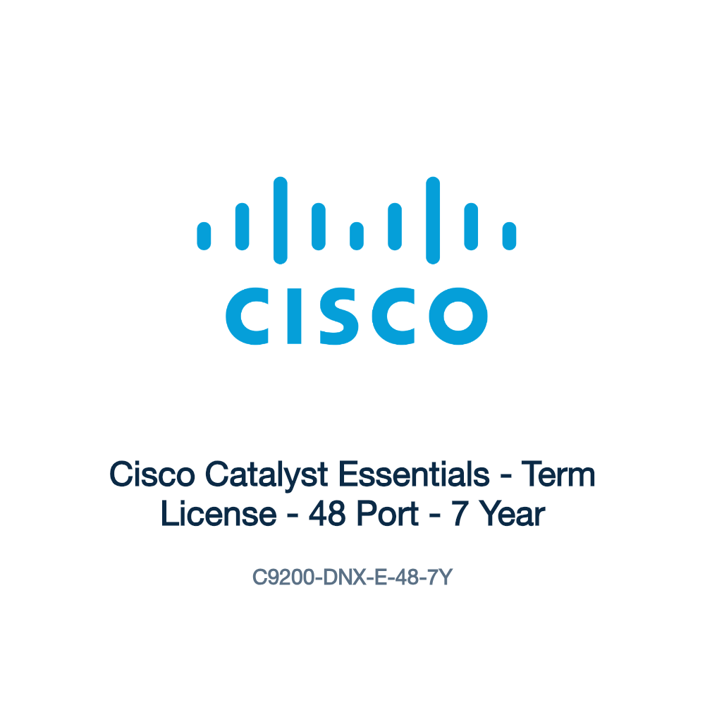 C9200-DNX-E-48-7Y: Cisco Catalyst Essentials