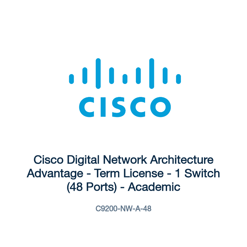 C9200-NW-A-48: Cisco Digital Network Architecture Advantage