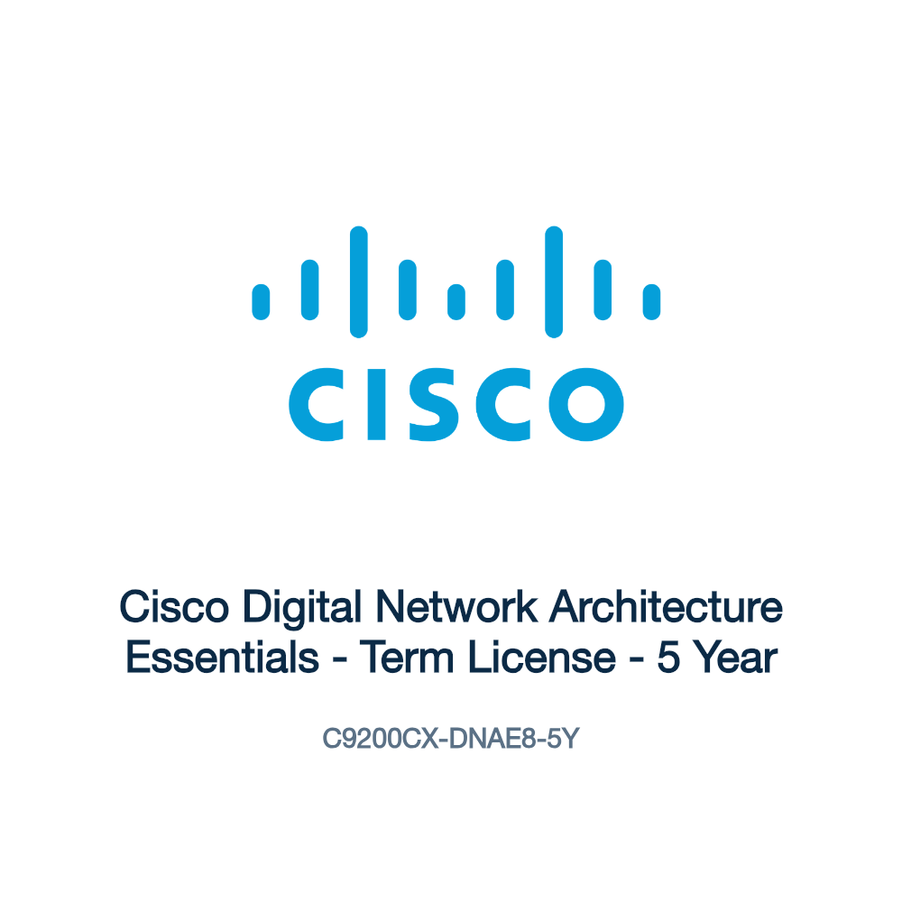C9200CX-DNAE8-5Y: Cisco Digital Network Architecture Essentials