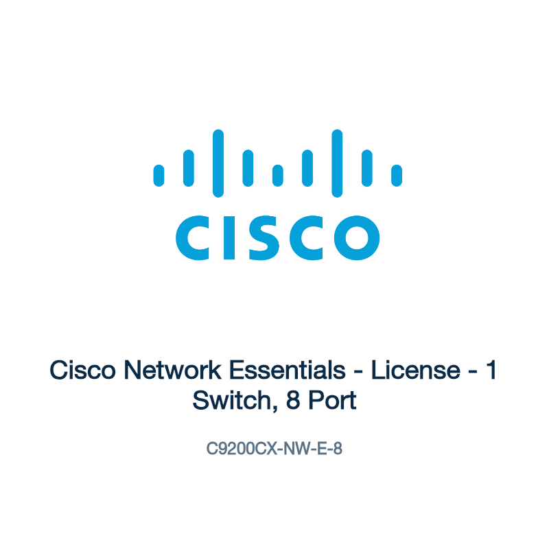 C9200CX-NW-E-8: Cisco Network Essentials