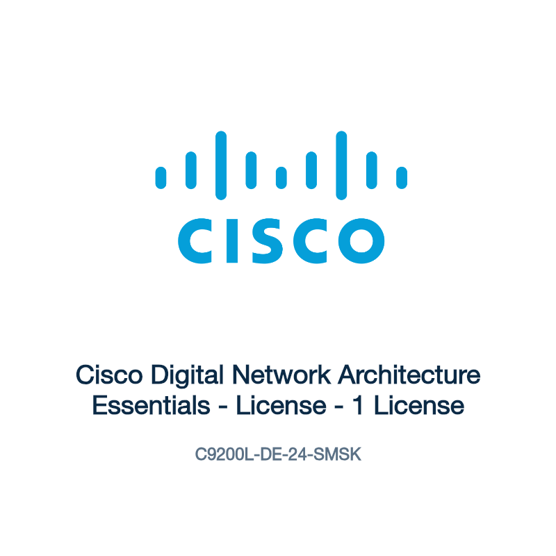 C9200L-DE-24-SMSK: Cisco Digital Network Architecture Essentials