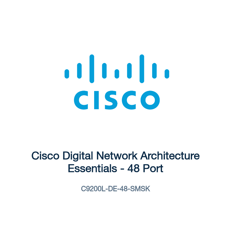 C9200L-DE-48-SMSK: Cisco Digital Network Architecture Essentials
