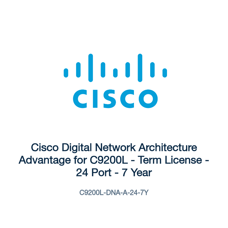 C9200L-DNA-A-24-7Y: Cisco Digital Network Architecture Advantage for C9200L