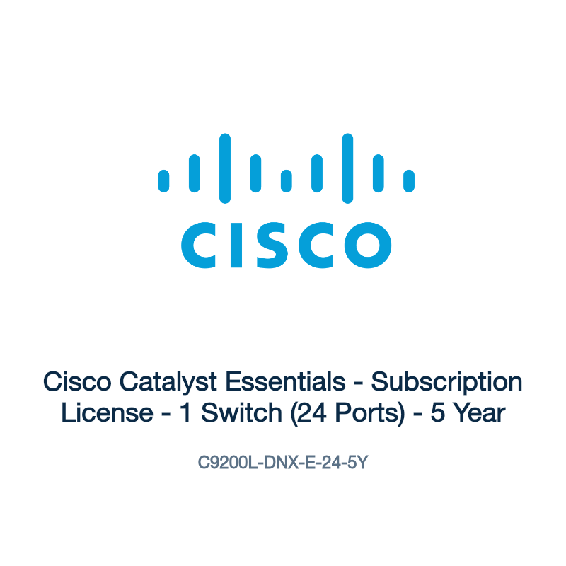 C9200L-DNX-E-24-5Y: Cisco Catalyst Essentials