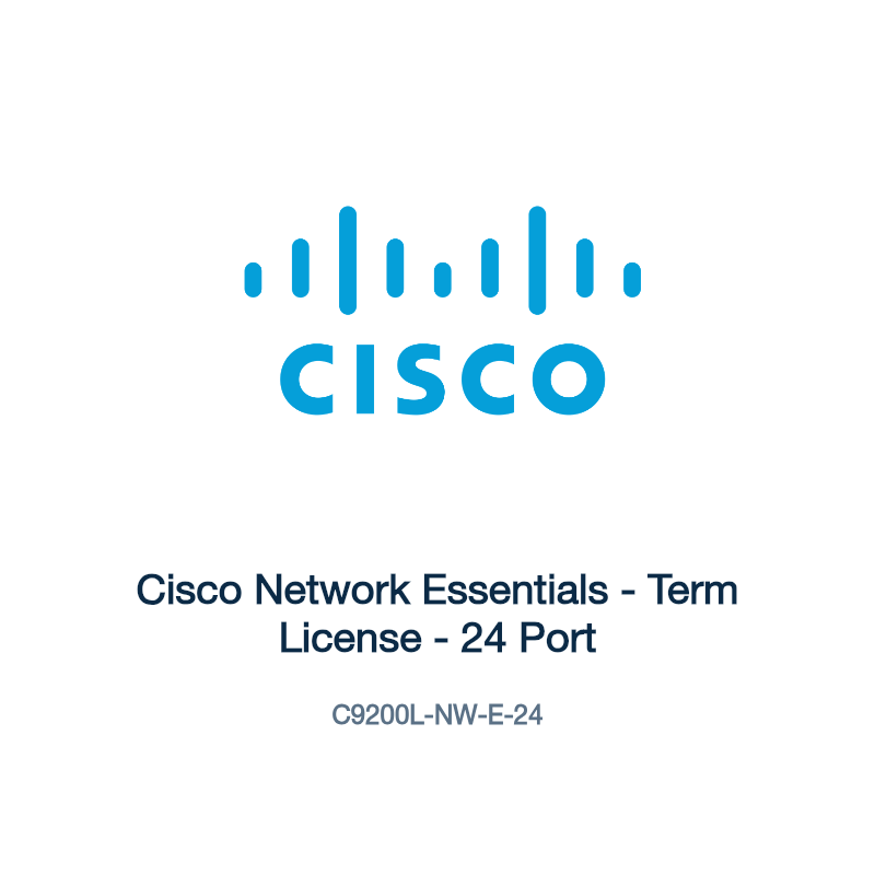 C9200L-NW-E-24: Cisco Network Essentials