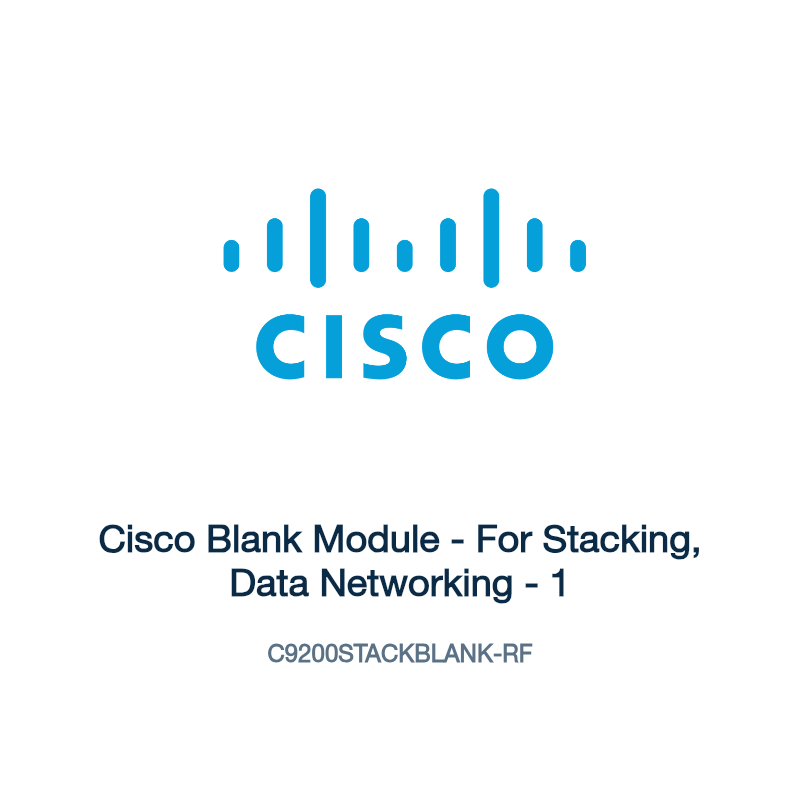 C9200STACKBLANK-RF: Cisco Blank Module