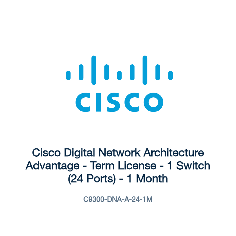 C9300-DNA-A-24-1M: Cisco Digital Network Architecture Advantage