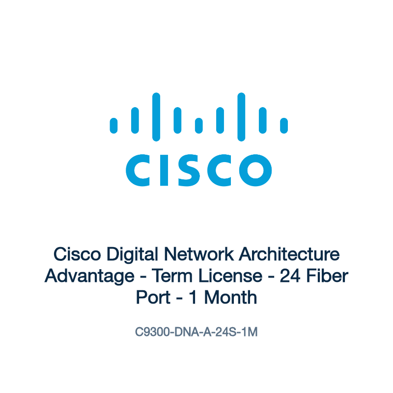 C9300-DNA-A-24S-1M: Cisco Digital Network Architecture Advantage
