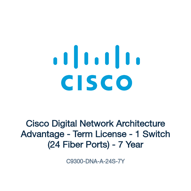 C9300-DNA-A-24S-7Y: Cisco Digital Network Architecture Advantage