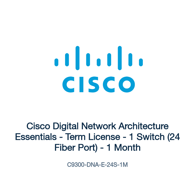 C9300-DNA-E-24S-1M: Cisco Digital Network Architecture Essentials