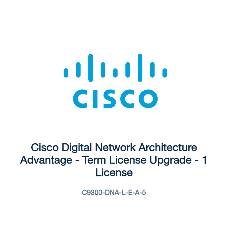 C9300-DNA-L-E-A-5: Cisco Digital Network Architecture Advantage