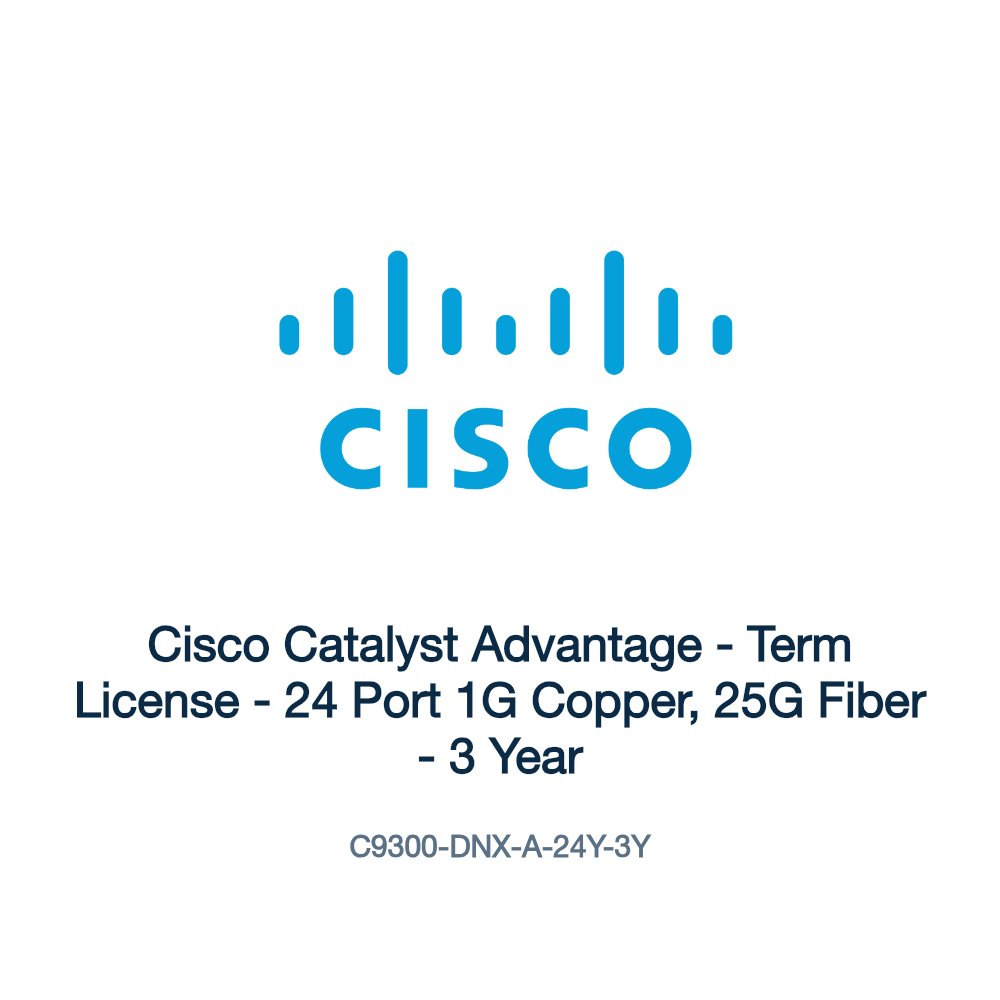 C9300-DNX-A-24Y-3Y: Cisco Catalyst Advantage