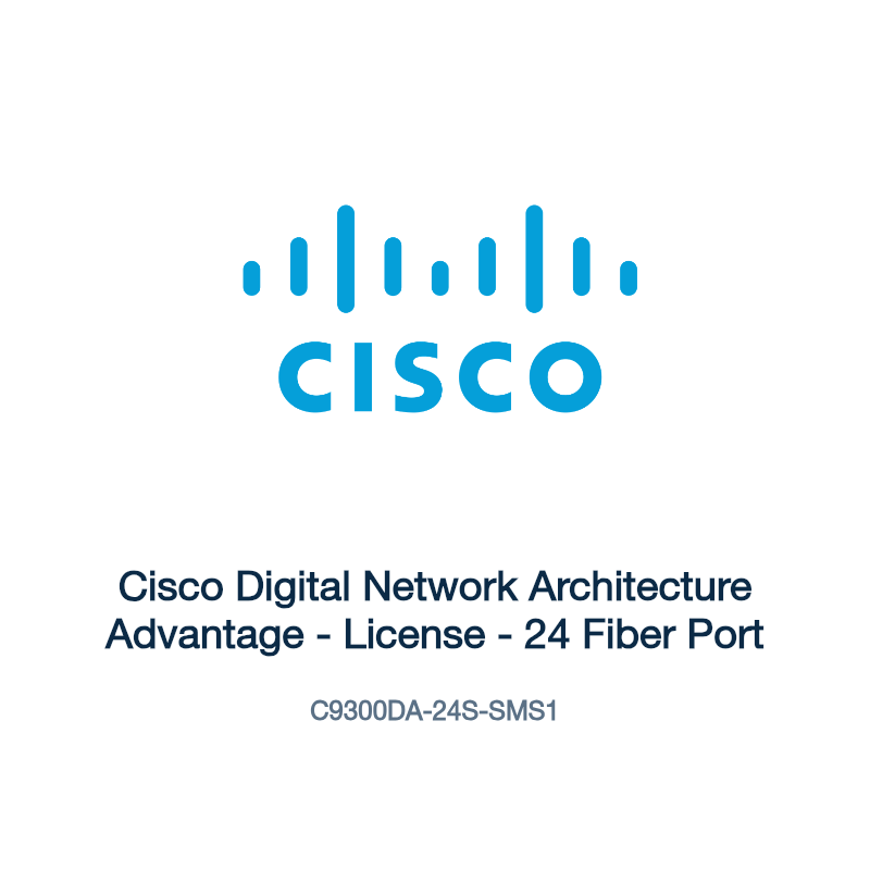 C9300DA-24S-SMS1: Cisco Digital Network Architecture Advantage