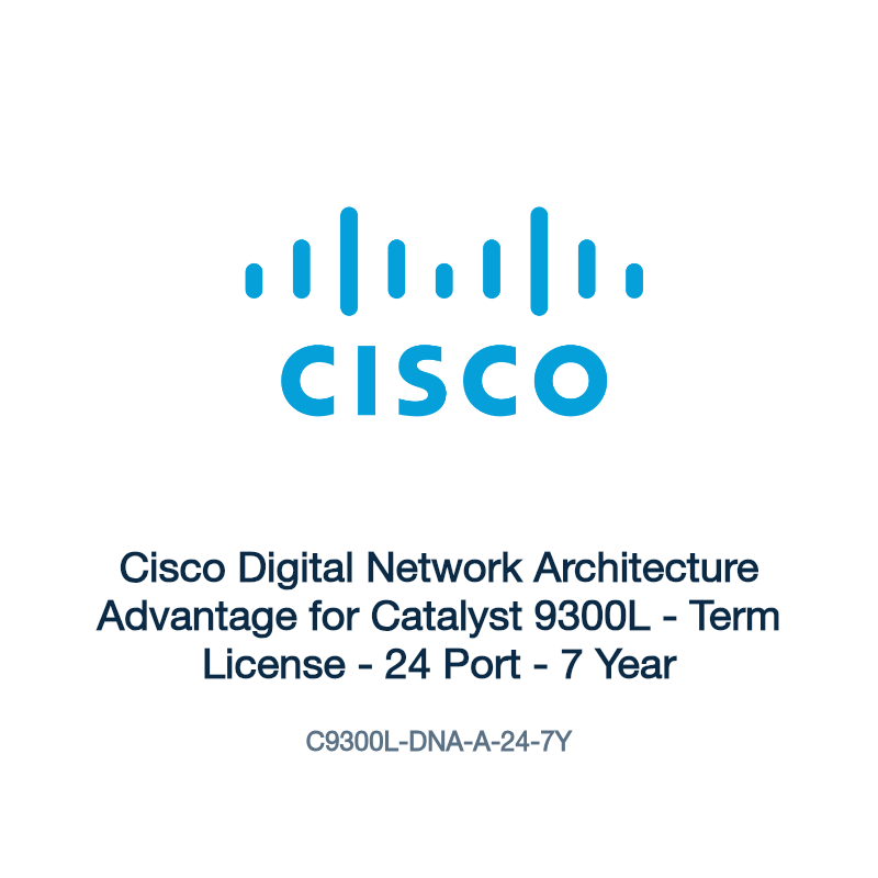 C9300L-DNA-A-24-7Y: Cisco Digital Network Architecture Advantage for Catalyst 9300L