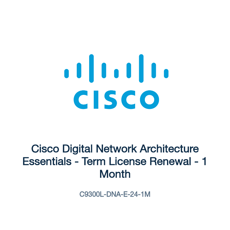 C9300L-DNA-E-24-1M: Cisco Digital Network Architecture Essentials