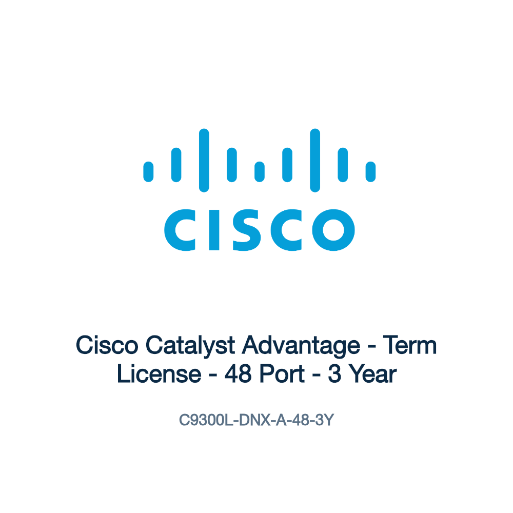 C9300L-DNX-A-48-3Y: Cisco Catalyst Advantage