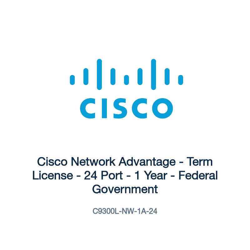 C9300L-NW-1A-24: Cisco Network Advantage