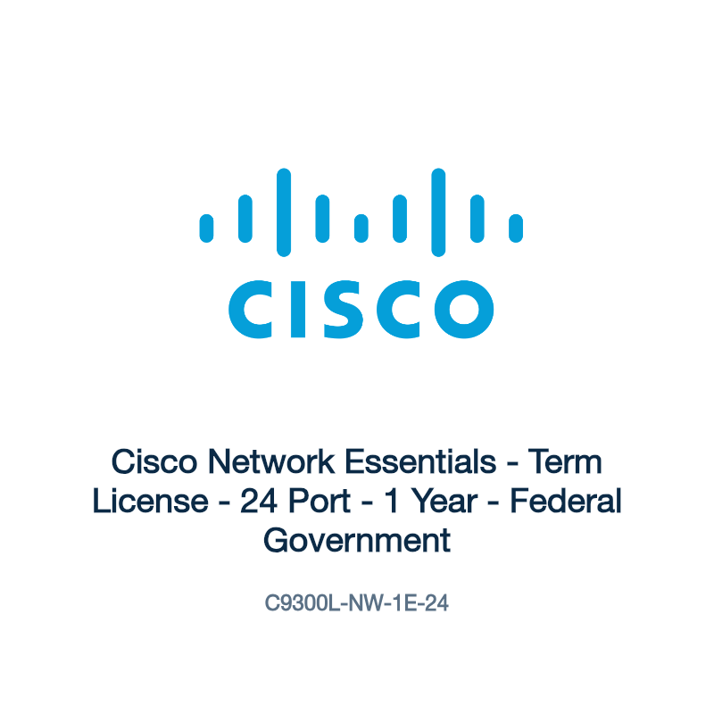 C9300L-NW-1E-24: Cisco Network Essentials