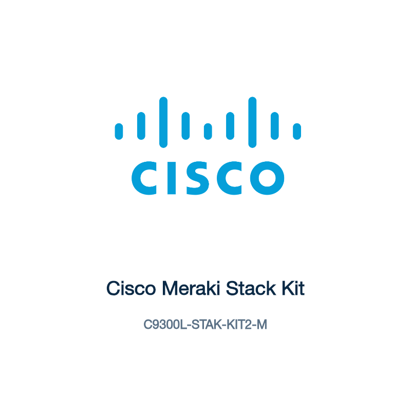 C9300L-STAK-KIT2-M: Cisco Meraki Stack Kit